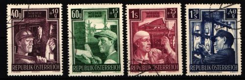 Österreich 960-963 gestempelt