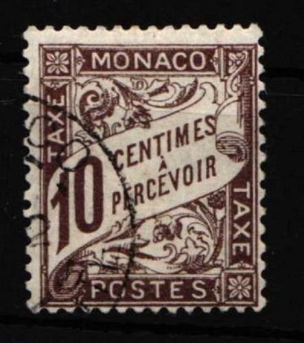 Monaco Portomarken P 7 gestempelt #HM499