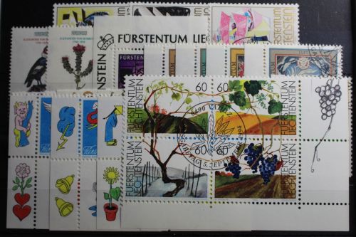 Liechtenstein Jahrgang 1994, 1079-1102 gestempelt Ersttagssonderstempel #HR697