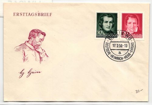 DDR 516-517 als Ersttagsbrief mit Sonderstempel #HW815