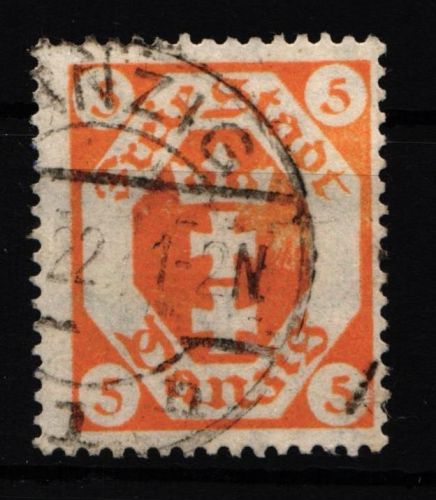 Danzig 73 gestempelt