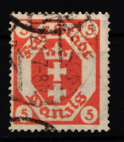 Danzig 73 gestempelt geprüft Infla Berlin #HN146