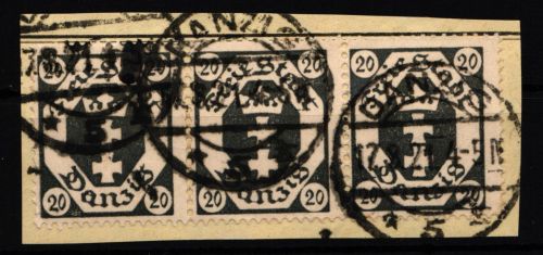 Danzig 76 gestempelt