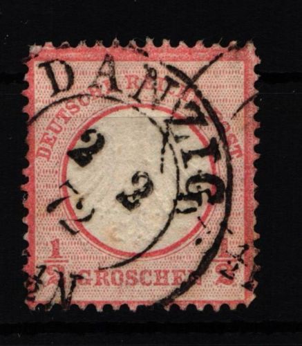Deutsches Reich Danzig Vorläufer 3 gestempelt #HN296