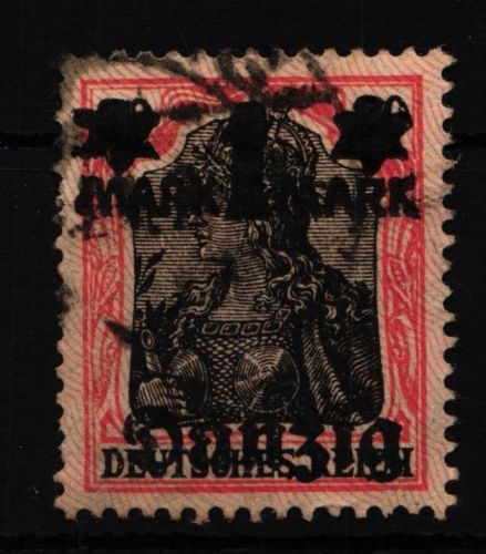 Danzig 41 I gestempelt Gefälligkeit gerechnet #HN319