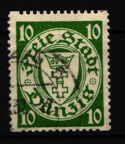 Danzig 194 D gestempelt