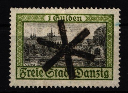 Danzig 207 gestempelt