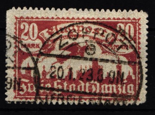 Danzig 118 gestempelt