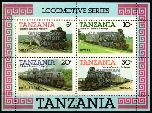 Tansania Block 51 a postfrisch