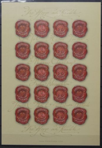 Aland postfrisch Weihnachtsmarken 2006 #IJ394