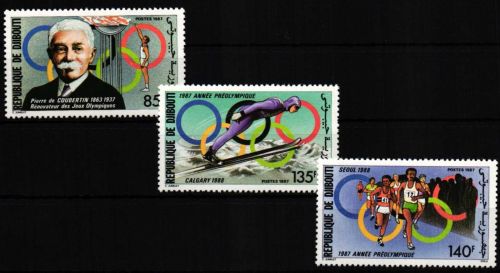 Dschibuti 495-497 postfrisch