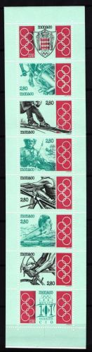 Monaco 2133-2140 postfrisch Markenheft 10 / Olympische Spiele #HQ556