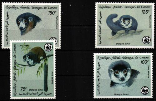 Komoren 792-795 postfrisch WWF #HQ571