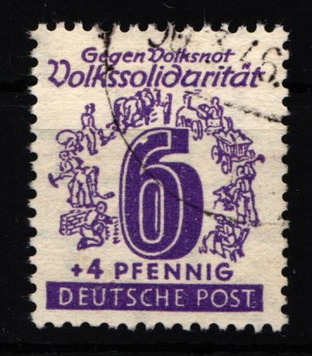 SBZ 141 PF I gestempelt
