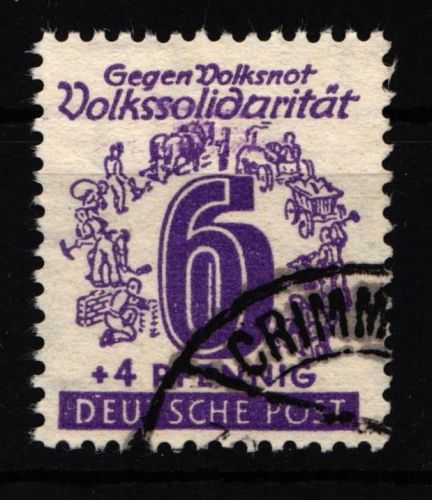 SBZ 141 PF I gestempelt