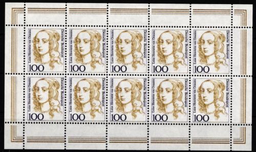 BRD 1756 postfrisch Kleinbogen #ID654