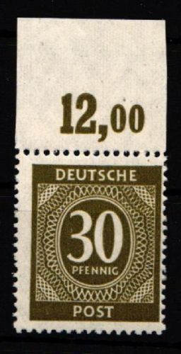 Alliierte Besetzung 928 a P OR ndgz postfrisch #ID795
