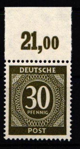 Alliierte Besetzung 928 a P OR ndgz postfrisch