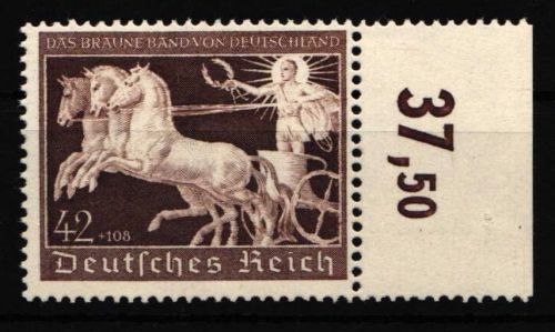 Deutsches Reich 747 postfrisch mit Oberrand #IE584