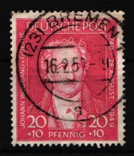 Alliierte Besetzung 109 gestempelt mit Vollstempel #IE600
