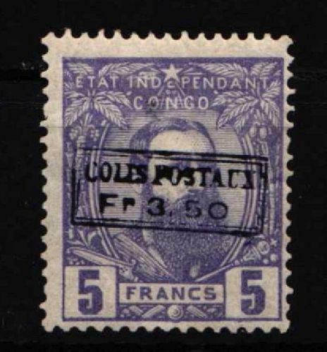 Belgisch-Kongo Paketmarken 3a mit Falz #IE767