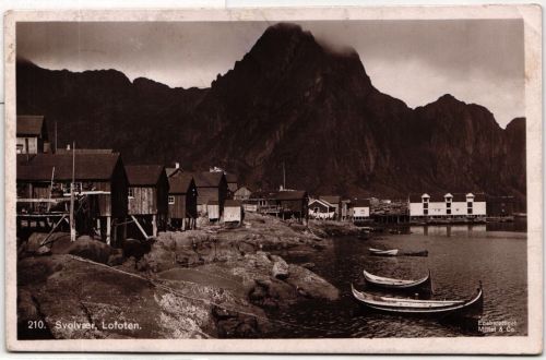 AK Lofoten Sovolvar 1913 gebraucht #PN132
