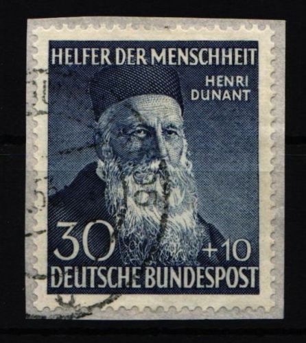 BRD Bund 159 gestempelt auf Papier #IA715