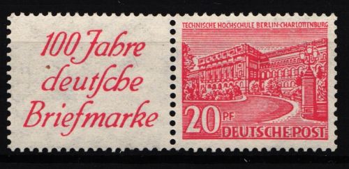 Berlin Zd W13 postfrisch Zusammendruck #HZ263