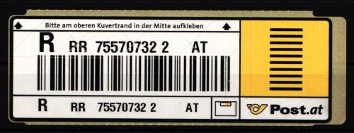Österreich Einschreibemarken 2 postfrisch #IA323