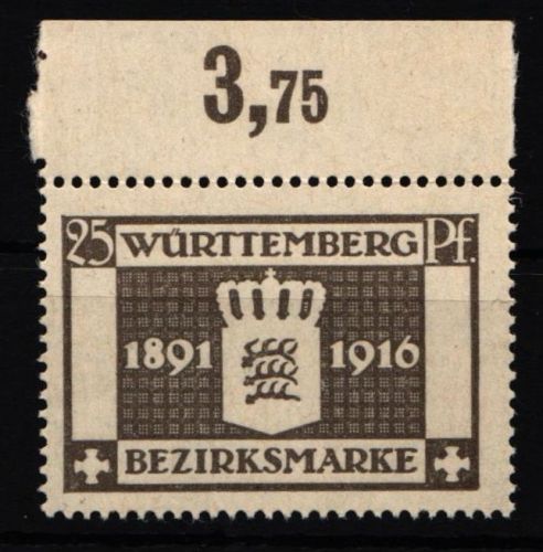 Württemberg 128 postfrisch
