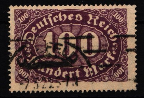 Deutsches Reich 219 PF I gestempelt