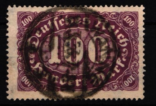 Deutsches Reich 219 PF I gestempelt