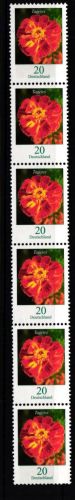 BRD Bund 2471 RA 6 postfrisch Nummer 500 Rollenmarke #IO120