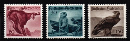 Liechtenstein 253-255 postfrisch