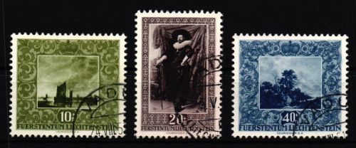 Liechtenstein 301-303 gestempelt #IG138