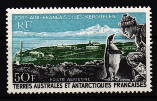franz. Antarktisgebiete 40 postfrisch #IG300