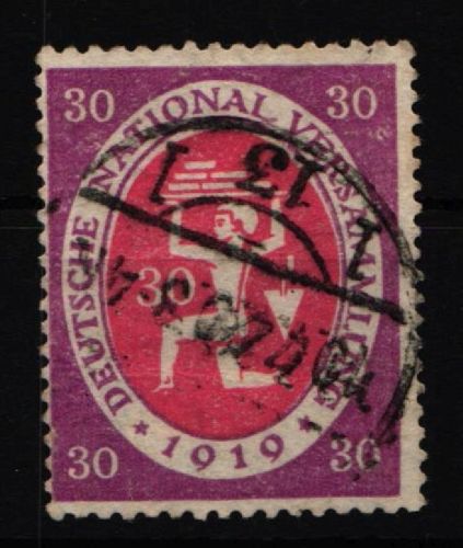 Deutsches Reich 110 b gestempelt geprüft Infla Berlin #IT251