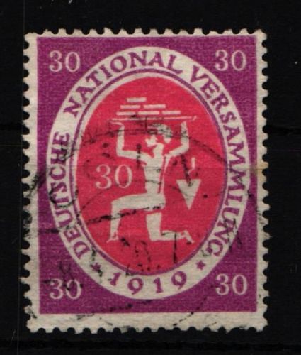 Deutsches Reich 110 b gestempelt geprüft Infla Berlin #IT257