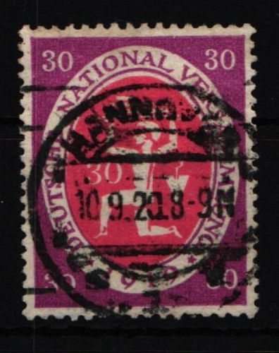 Deutsches Reich 110 b gestempelt geprüft Infla Berlin #IT259