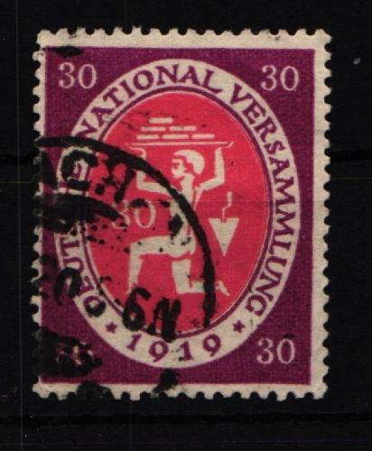 Deutsches Reich 110 a gestempelt geprüft Infla Berlin #IT269