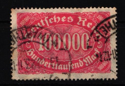Deutsches Reich 257 PF III gestempelt