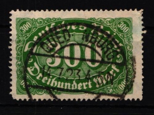 Deutsches Reich 249 PF I gestempelt