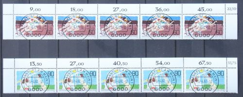 Berlin 664-665 gestempelt