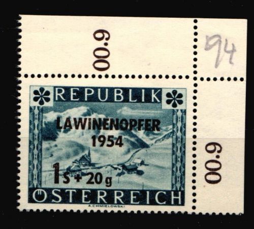 Österreich 998 postfrisch vom Eckrand #IU248