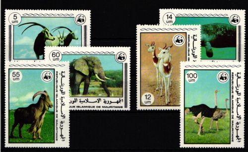 Mauretanien 595-600 postfrisch