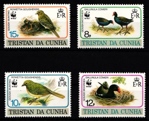 Tristan da Cunha 513-516 postfrisch Vögel #IH353