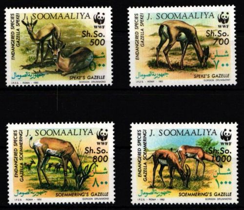 Somalia 444-447 postfrisch