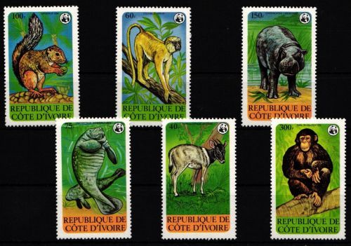 Elfenbeinküste 620-625 postfrisch