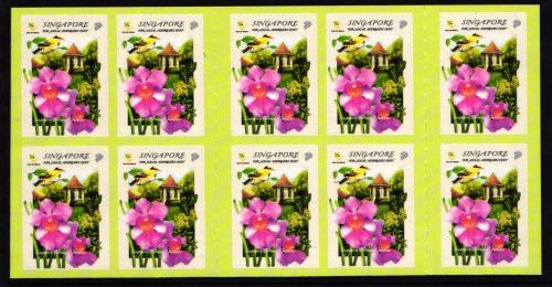 Singapur 1291 postfrisch Kleinbogen / Schmetterling #IH049