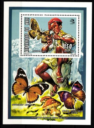 Mali 1351 postfrisch Einzelblock / Pilze #HR918